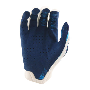 Troy Lee 2026 Motocross Gloves Air Torched White Blue