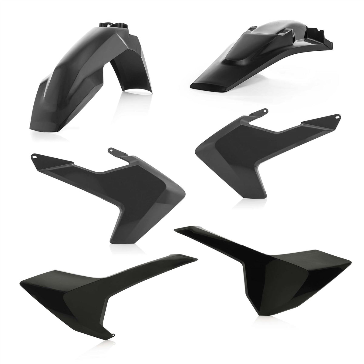 Acerbis Lower Fork Covers Grey For Husqvarna TX 125 2017-2019