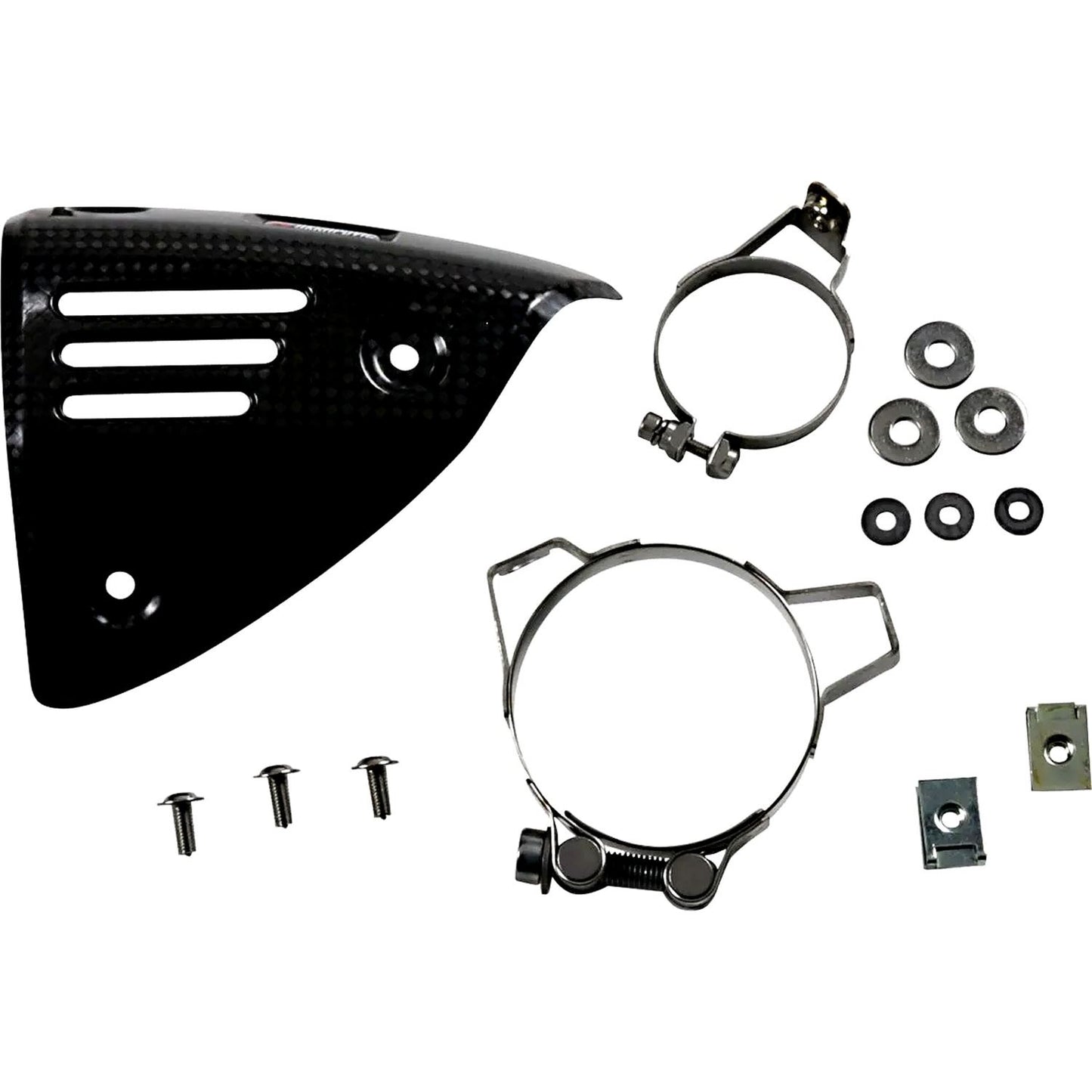 Akrapovic Carbon Fiber Exhaust Heat Shield For Vespa GTS 125 I.E. ABS Super Sport 2014-2016
