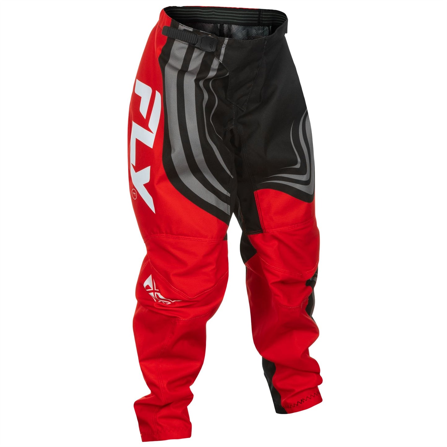 Fly Racing 2025 Motocross Combo Kit F-16 Youth Black Red White