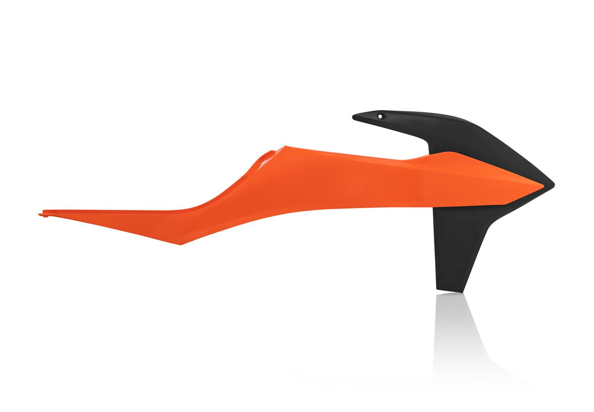 Acerbis Radiator Rad Scoops Orange Black For KTM SX 125 2019-2022