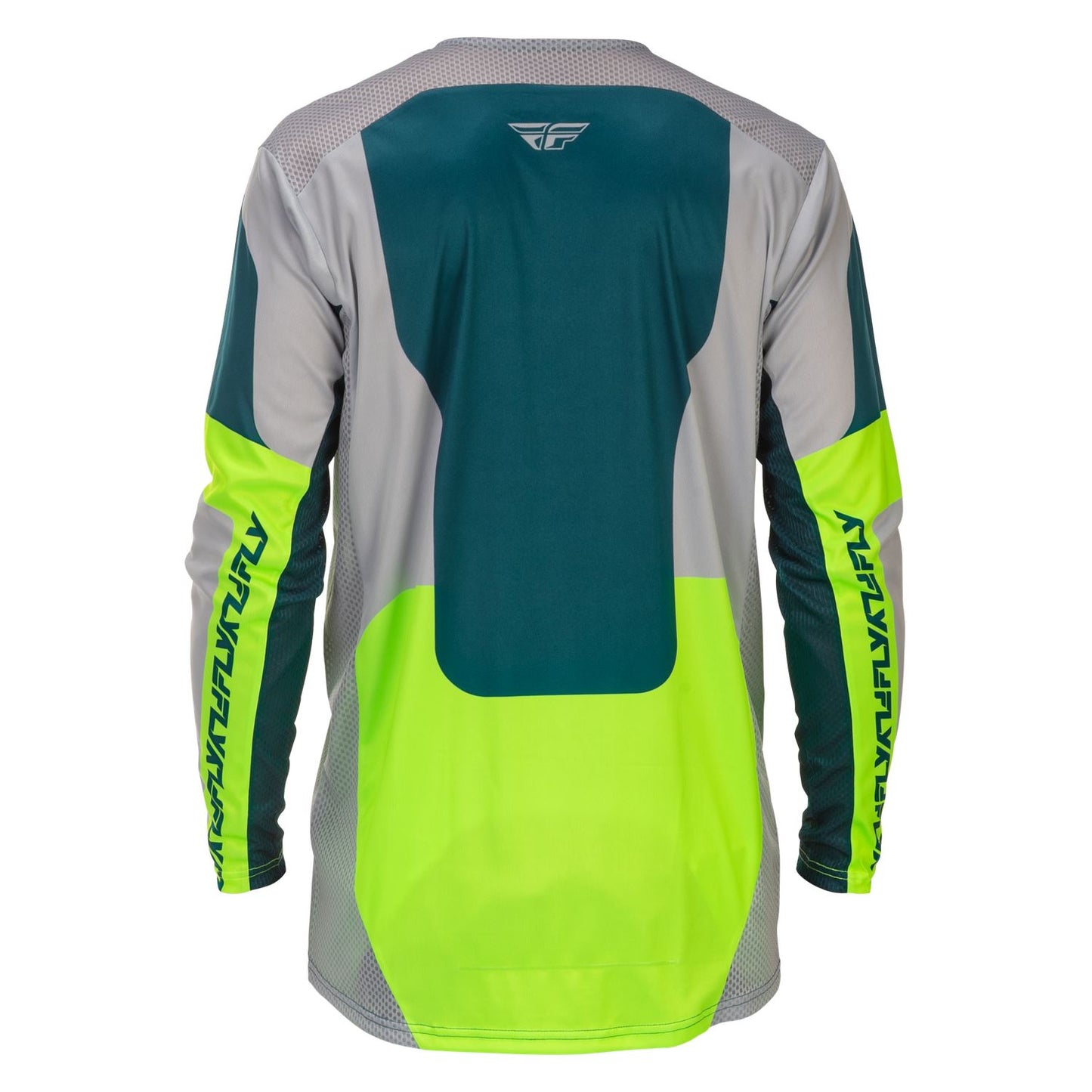 Fly Racing 2026 Motocross Jersey Lite Grey Lime Teal