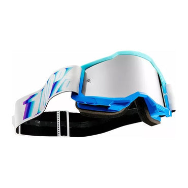 100% MX Goggles Accuri 2 Stamino Silver Mirror