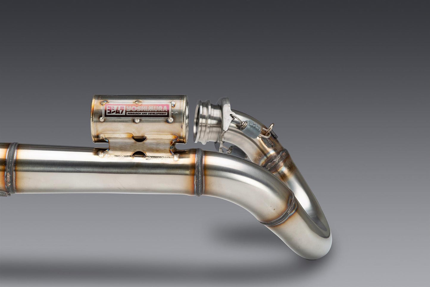 Yoshimura RS-12 Full Exhaust System Stainless Steel Carbon Cap For Motocross Enduro Motorcycles