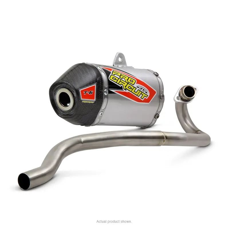 Pro Circuit T-6 Stainless Exhaust System For Kawasaki KLX 110 2002-2009