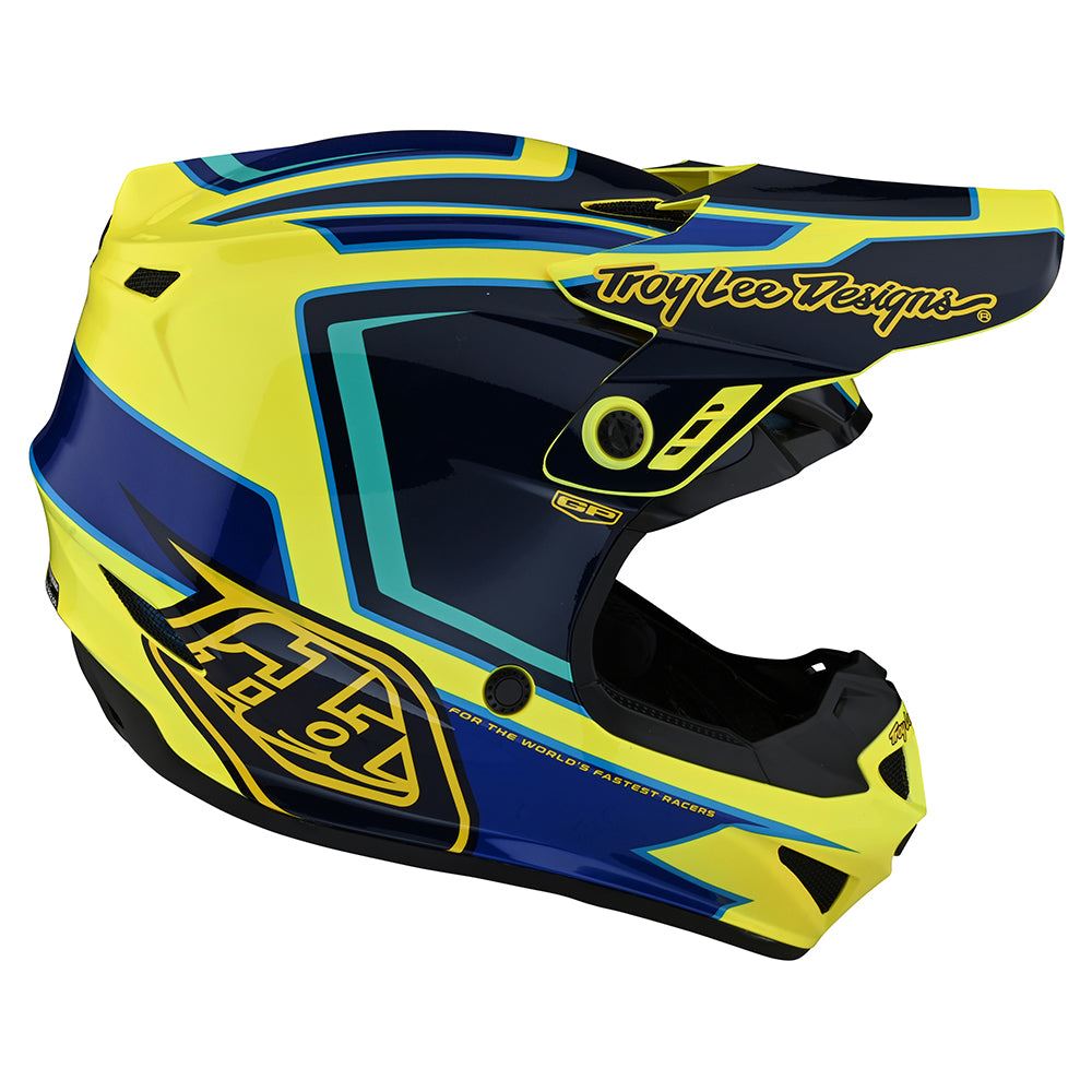 Troy Lee Designs Youth GP Helmet Ritn Yellow
