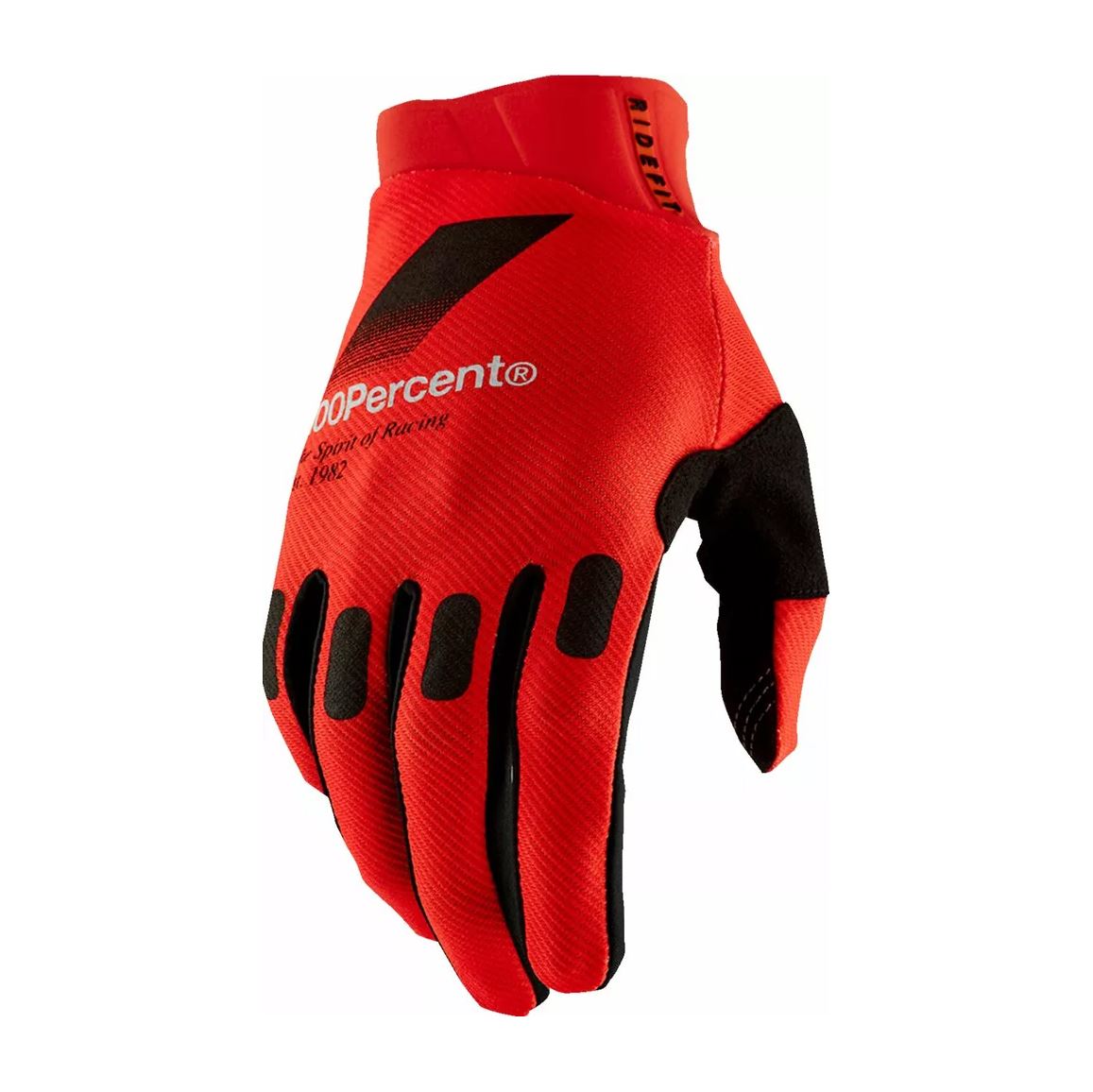 100% MX Gloves Ridefit Red