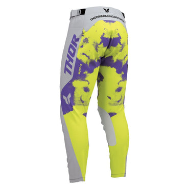 Thor 2026 Launchmode Bleach Grey Acid MX Pants