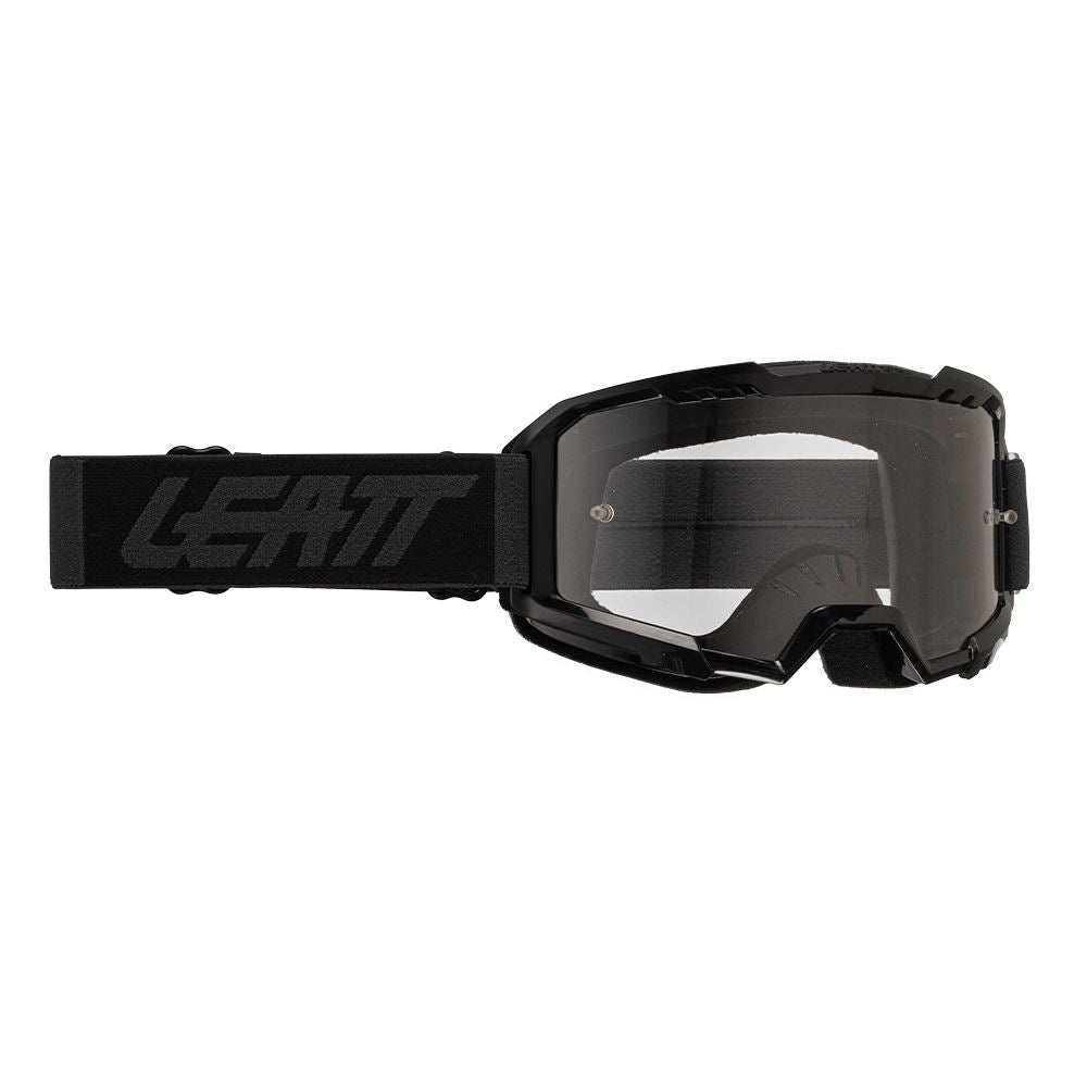 Leatt 2025 Motocross Goggles Vizion 2.5 Stealth - Clear Lens
