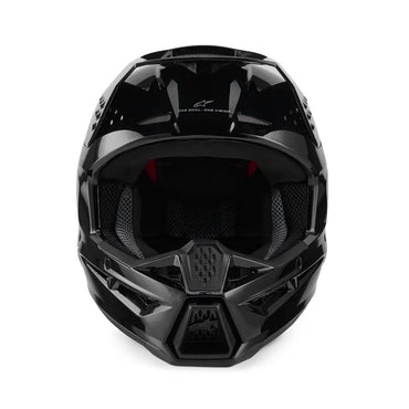Alpinestars 2026 SM3 Solid Motocross Helmet Gloss Black