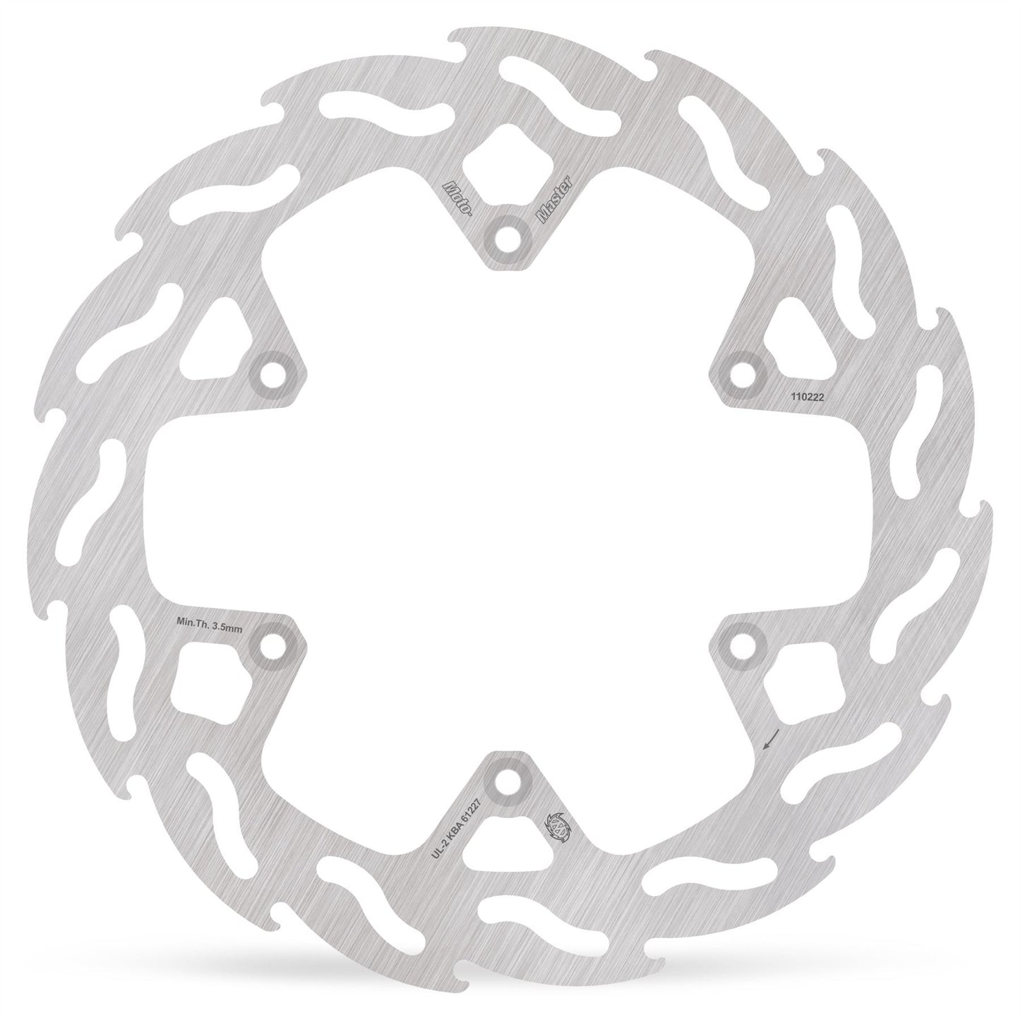 Moto-Master Flame Series 240 mm Rear Brake Disc