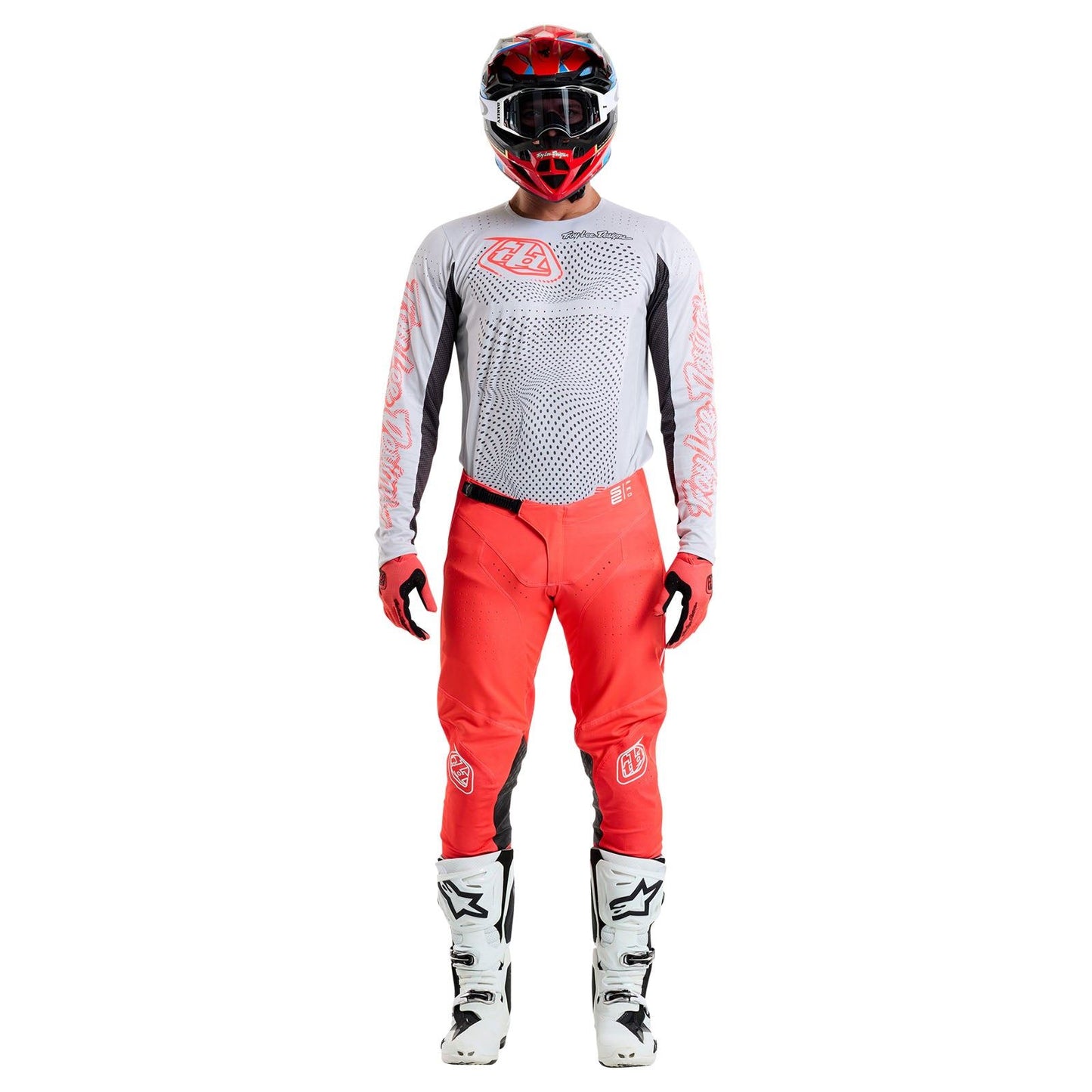Troy Lee Designs Spring 2025 MX Combo Kit SE PRO Vectra Infra Red