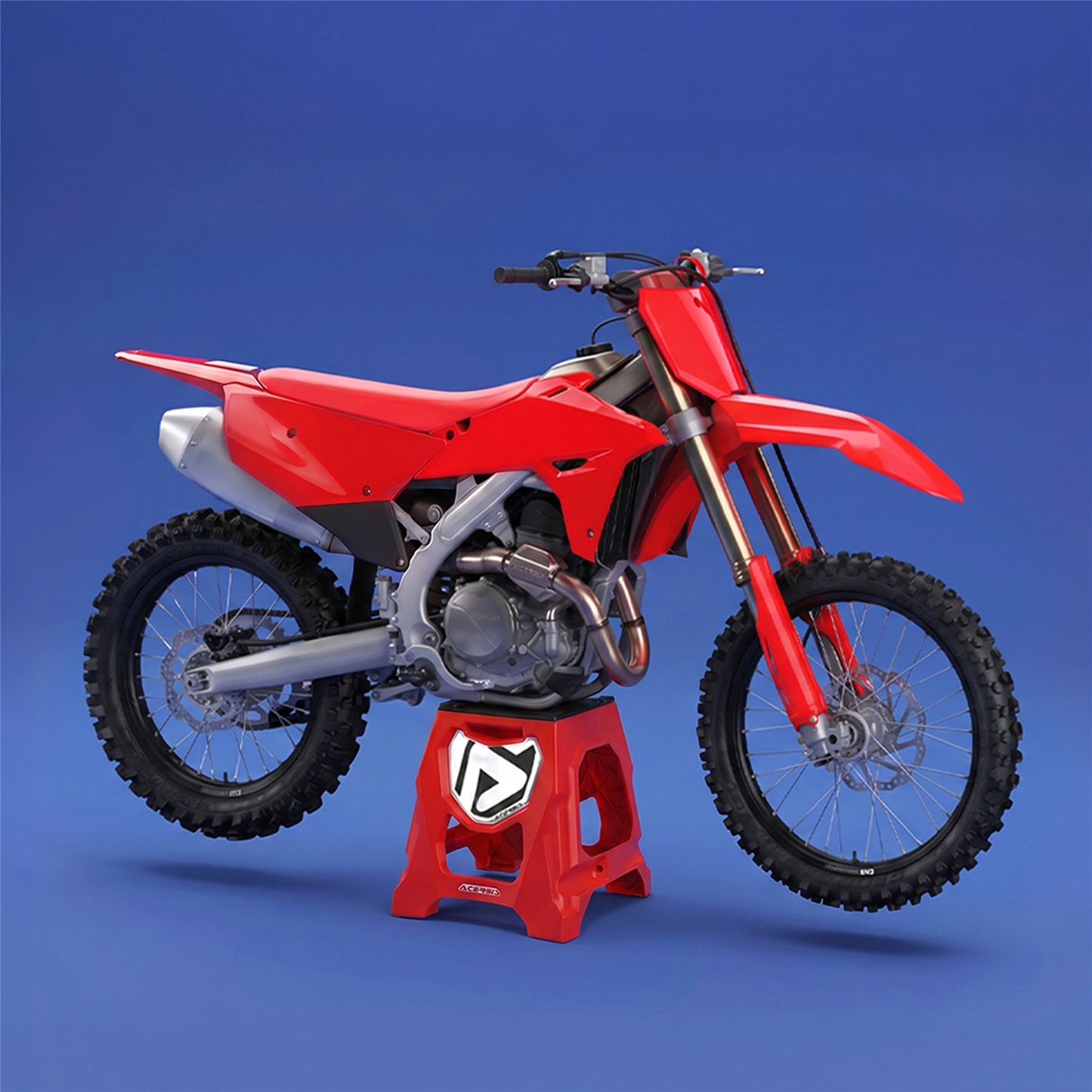 Acerbis Full Plastic Kit Red Black 0028307.349