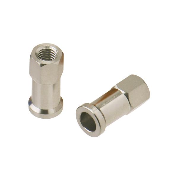 DRC Hardware Quick Release Rim Lock Nut 2 Pack Titanium D58-02-105