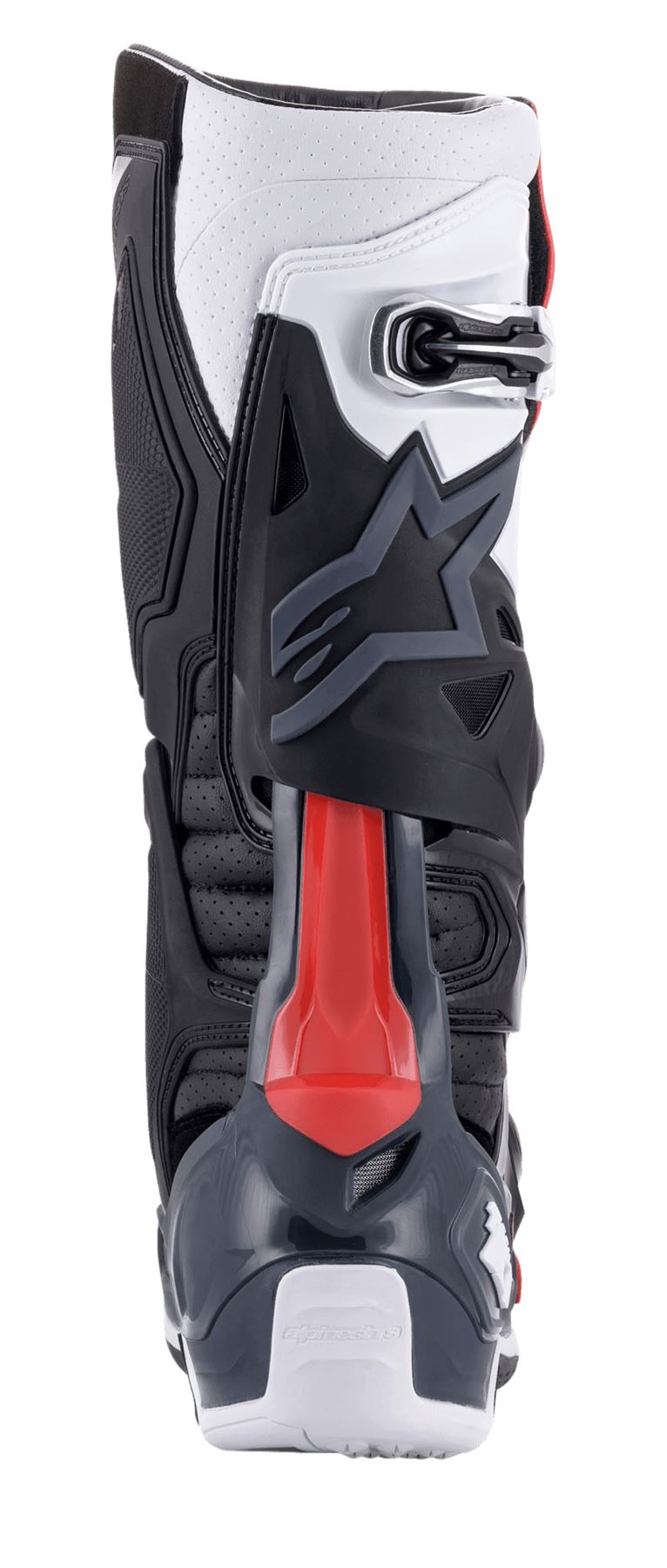Alpinestars Tech 10 Supervented Motocross Boots Black White Grey Red CLEARANCE