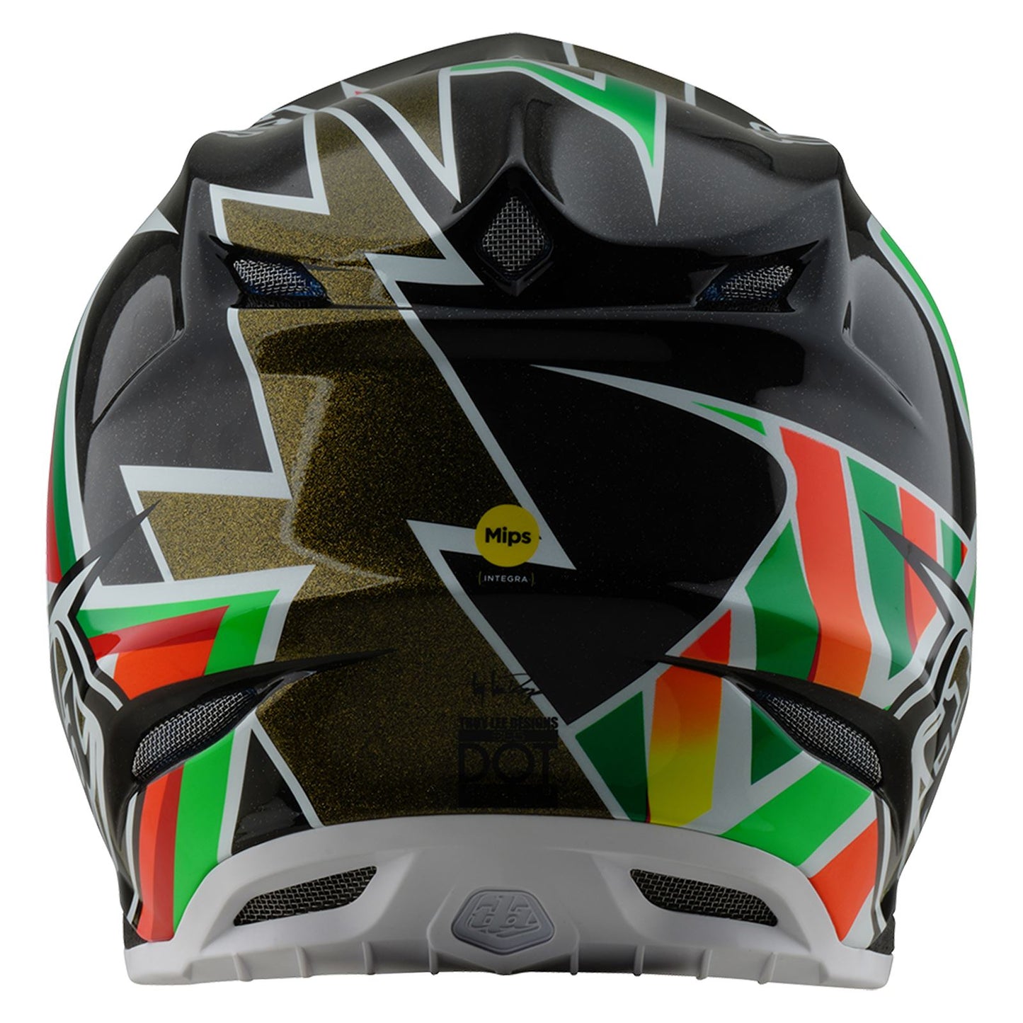Troy Lee Designs Spring 2025 MX Helmet SE5 Carbon Labyrinth Black