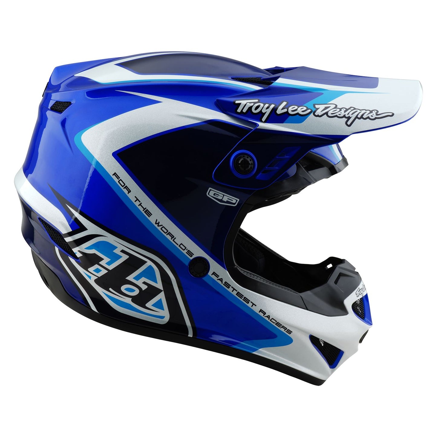 Troy Lee Designs Spring 2025 MX Helmet GP Shutter Blue