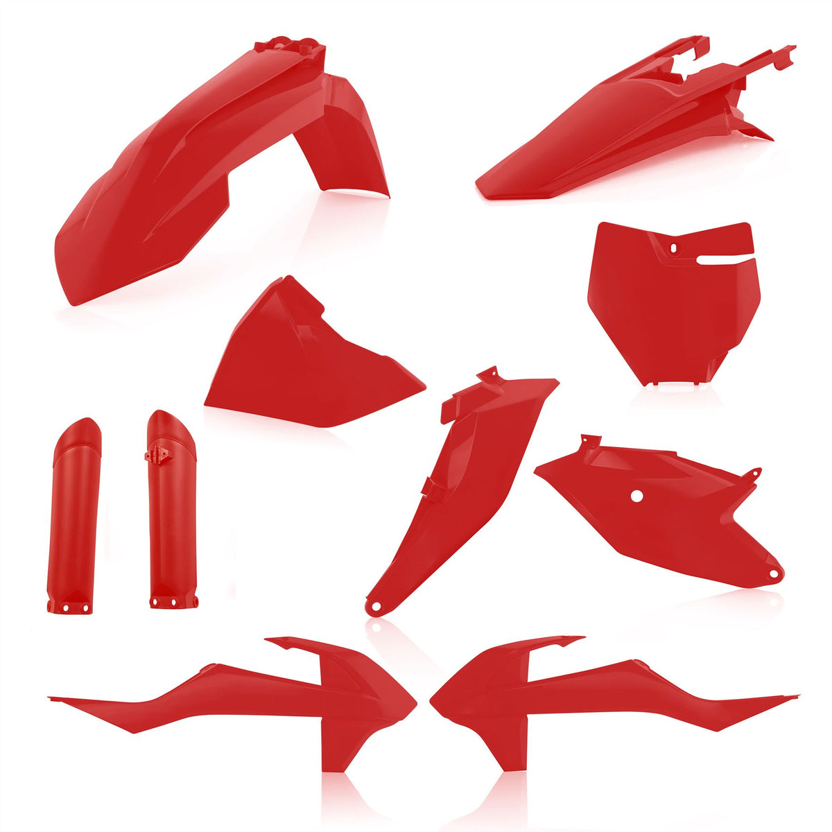 Acerbis Full Plastic Kit Red 0022933.110