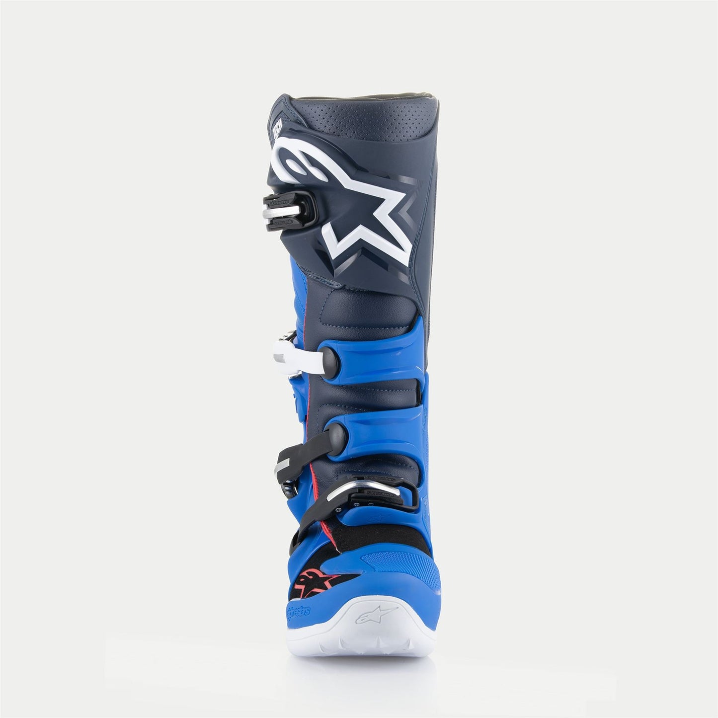Alpinestars Tech 7 Motocross Boots Blue Night Navy Bright Red