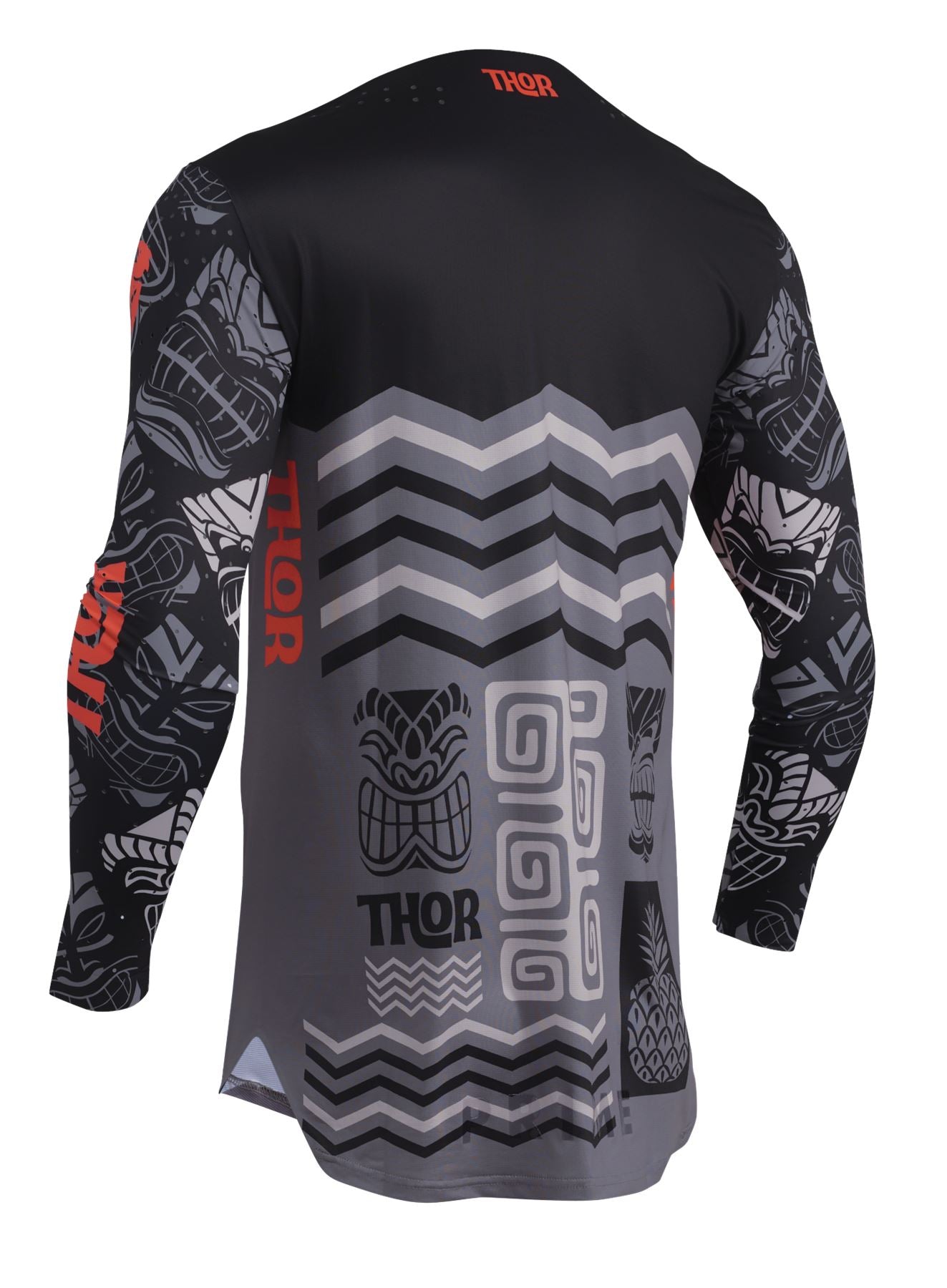Thor Spring 2024 Motocross Combo Kit Prime Aloha Black Grey