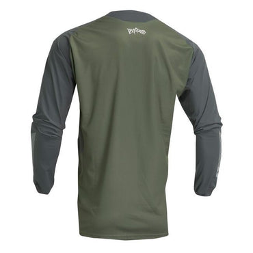 Thor 2026 Jersey Terrain Green Charcoal
