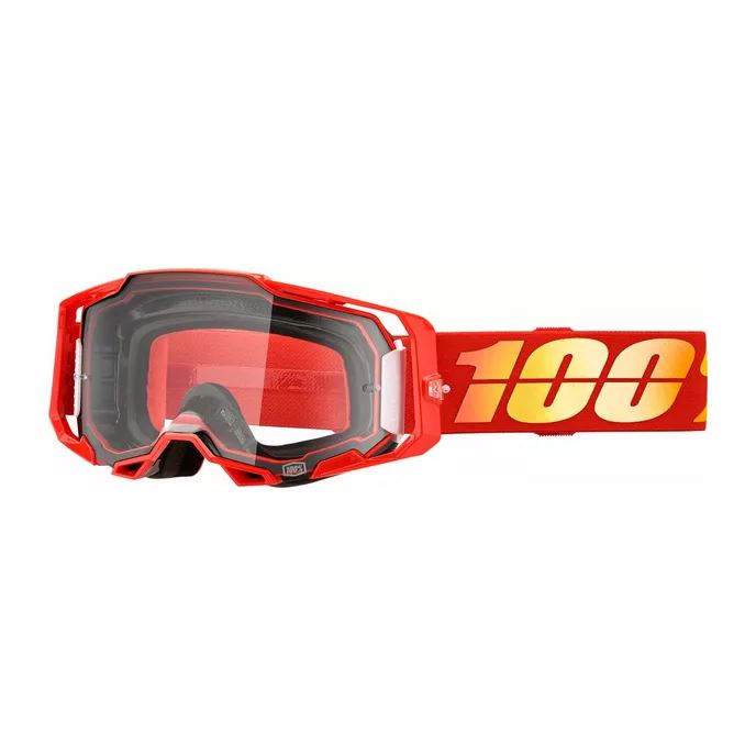 100% MX Goggles Armega Nuketown Clear