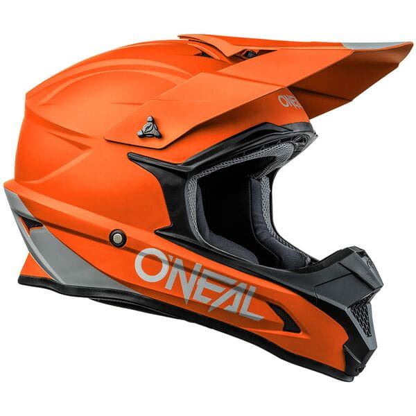 O'Neal 2025 Motocross Helmet 1SRS Solid Orange