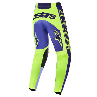 Alpinestars 2026 Racer Portl Motocross Pants Purple Yellow Flo