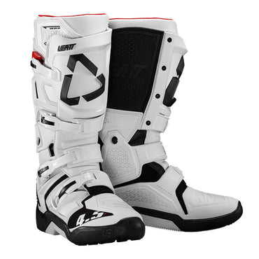 Leatt 2026 Motocross Boots 4.5 Enduro White