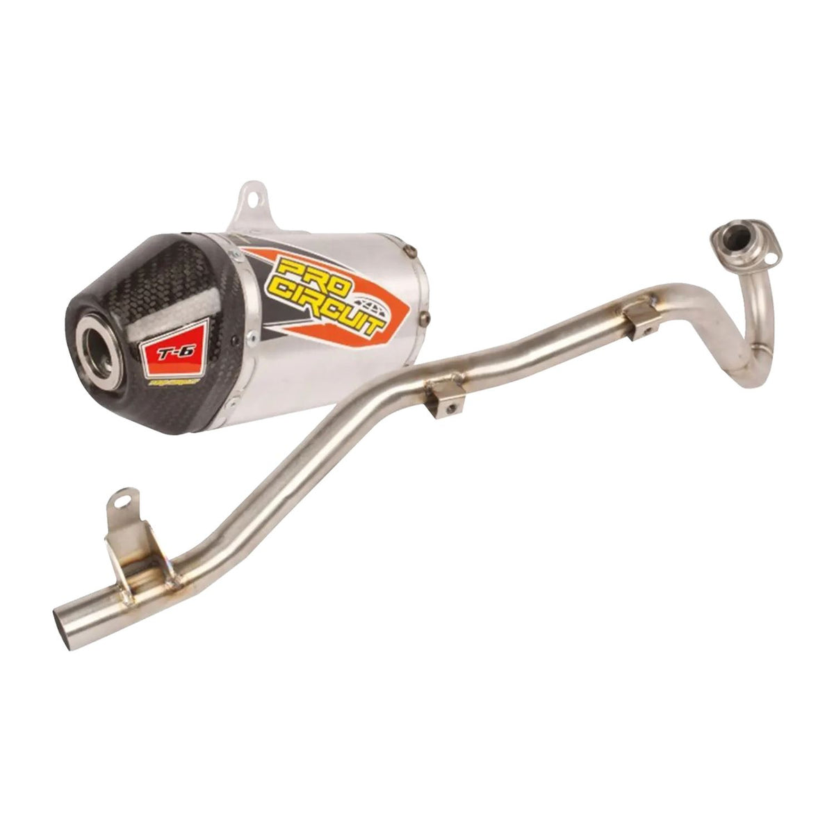 Pro Circuit T-6 Stainless Exhaust System For HONDA CRF 110 F 2019-2026