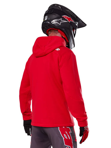 Alpinestars 2026 Racer MX Fleece Ride Hoodie Bright Red