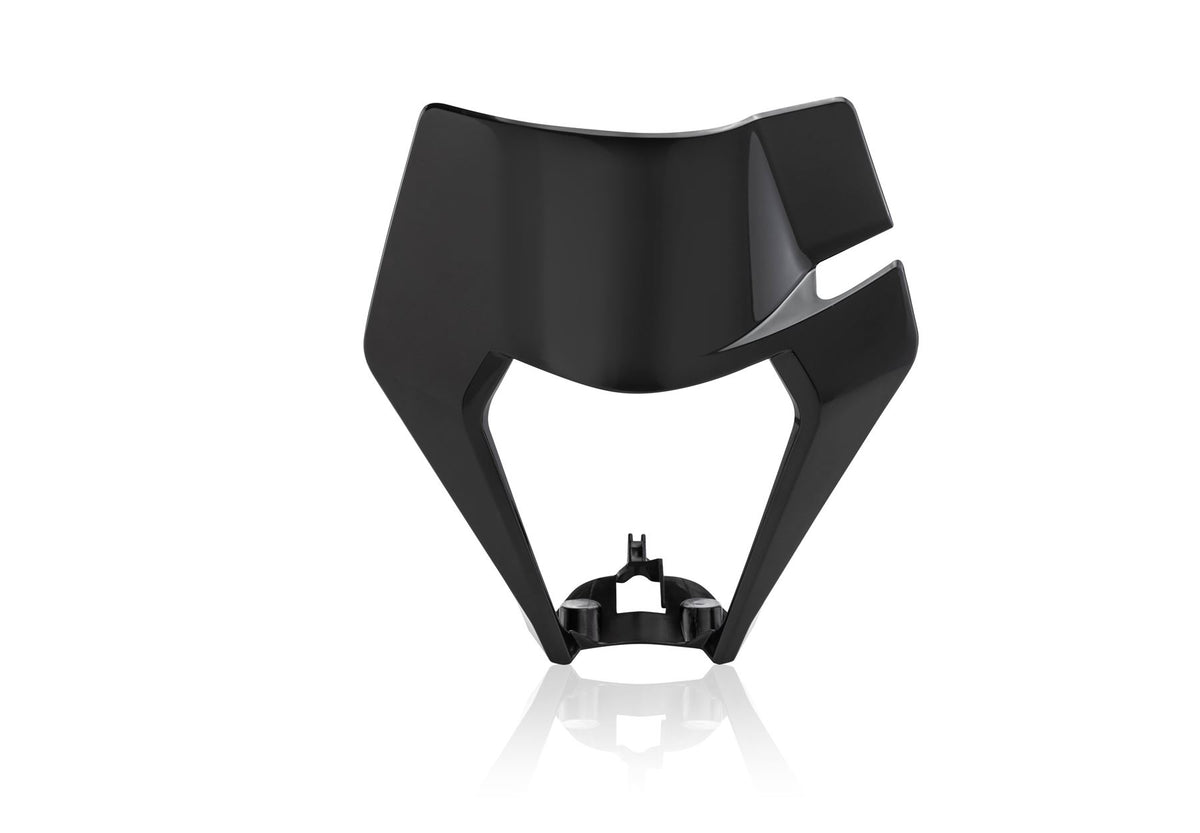 Acerbis Front Headlight Mask Black For KTM XC-W 150 TPI 2020-2023