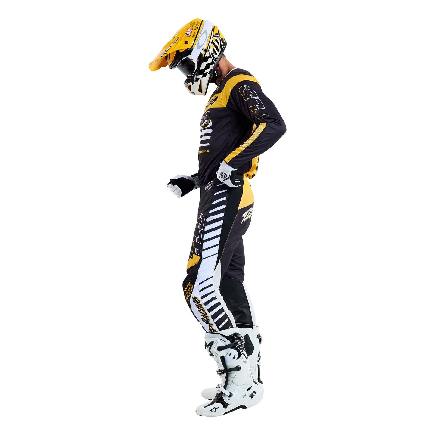 Troy Lee Designs Spring 2025 MX Combo Kit GP PRO Fifty-50 Black Gold