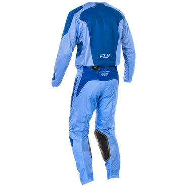 Fly Racing 2025 Motocross Combo Kit Kinetic Sym Ultramarine Dark Blue