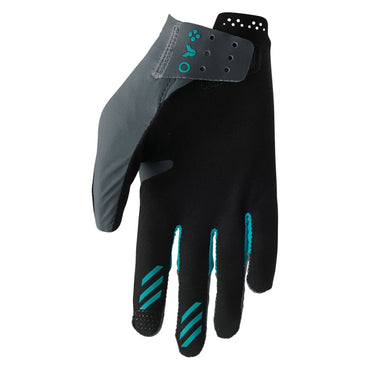 Thor 2026 Womens Sportmode Iconic Grey Aqua MX Gloves