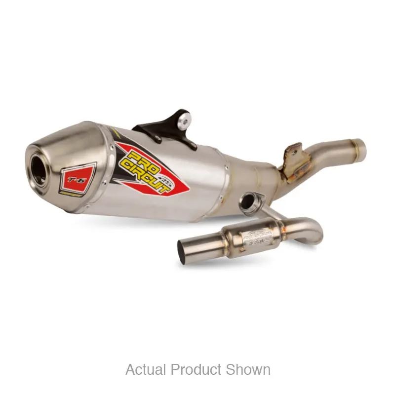 Pro Circuit T-6 Stainless Exhaust System For Kawasaki KX 250 2025