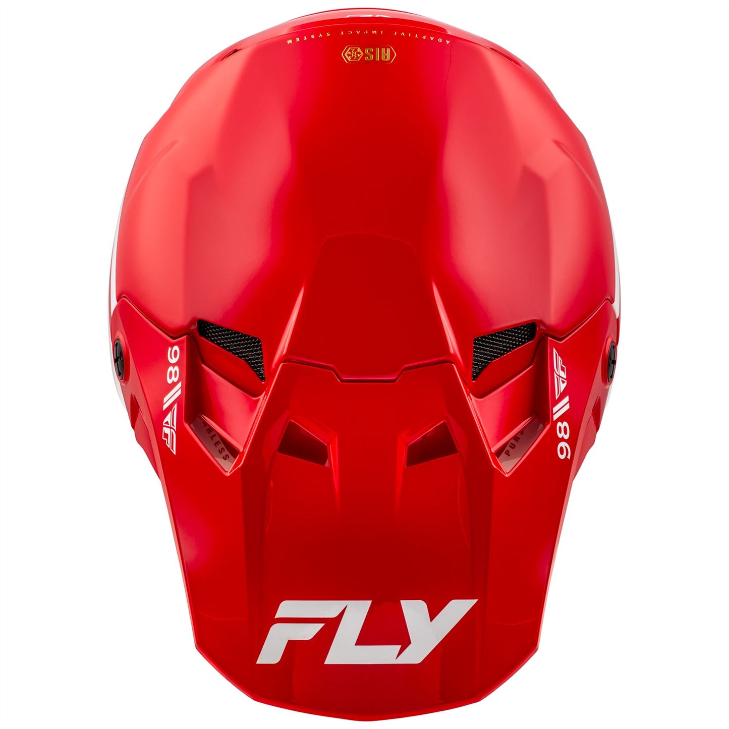 Fly Racing 2025 Formula CC Objective Motocross Helmet Red White