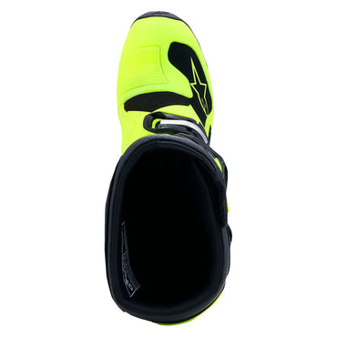 Alpinestars 2027 Youth Tech 7S MX Boots Yellow Fluo Black