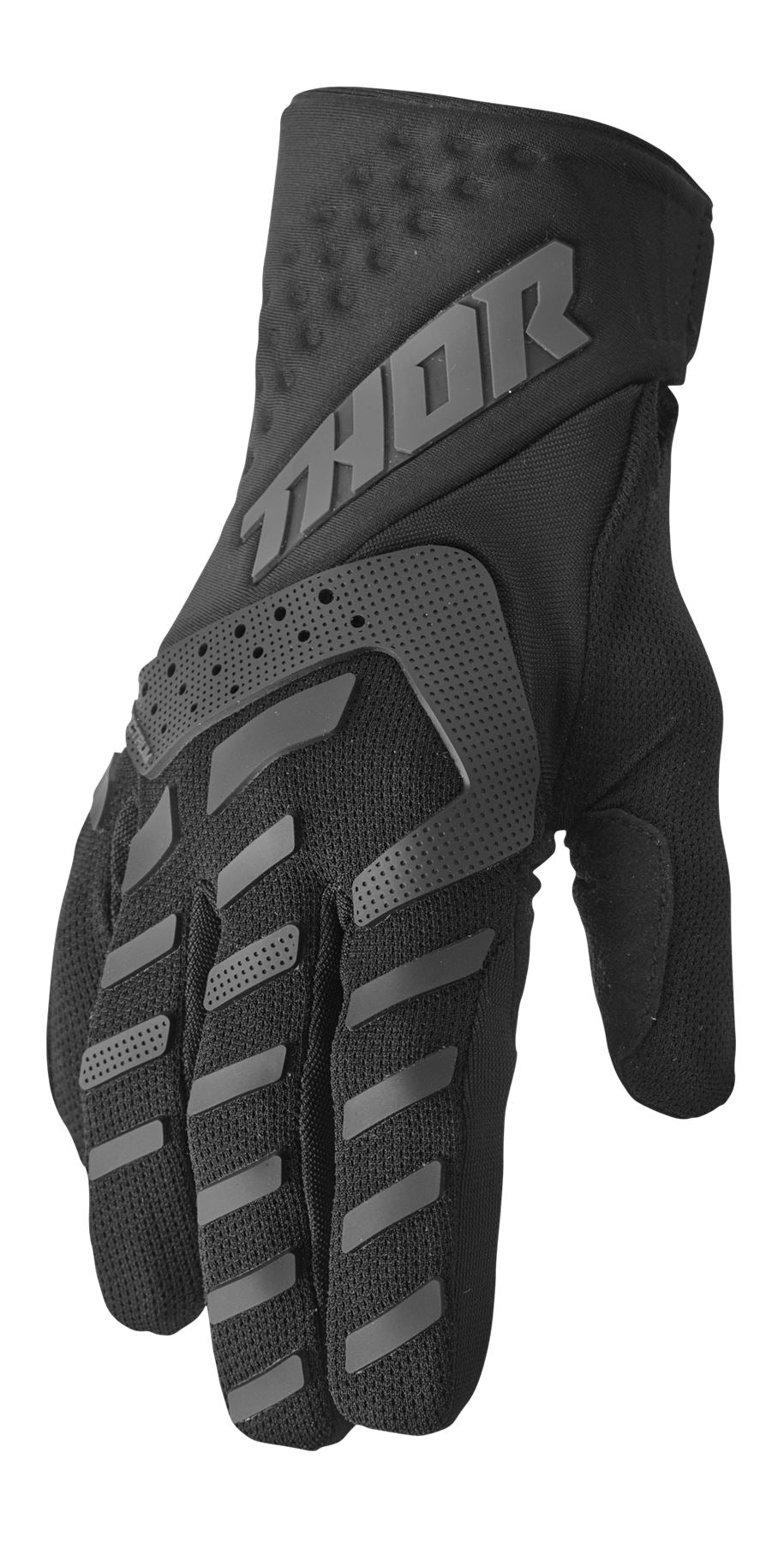 Thor 2025 Motocross Gloves Spectrum Black