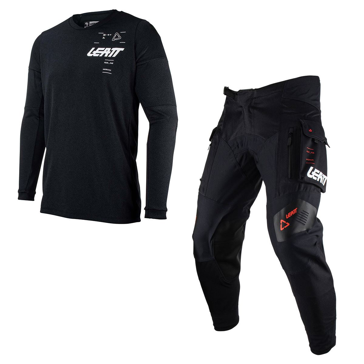Leatt Combo Kit 4.5 Hydradri Windblock Black