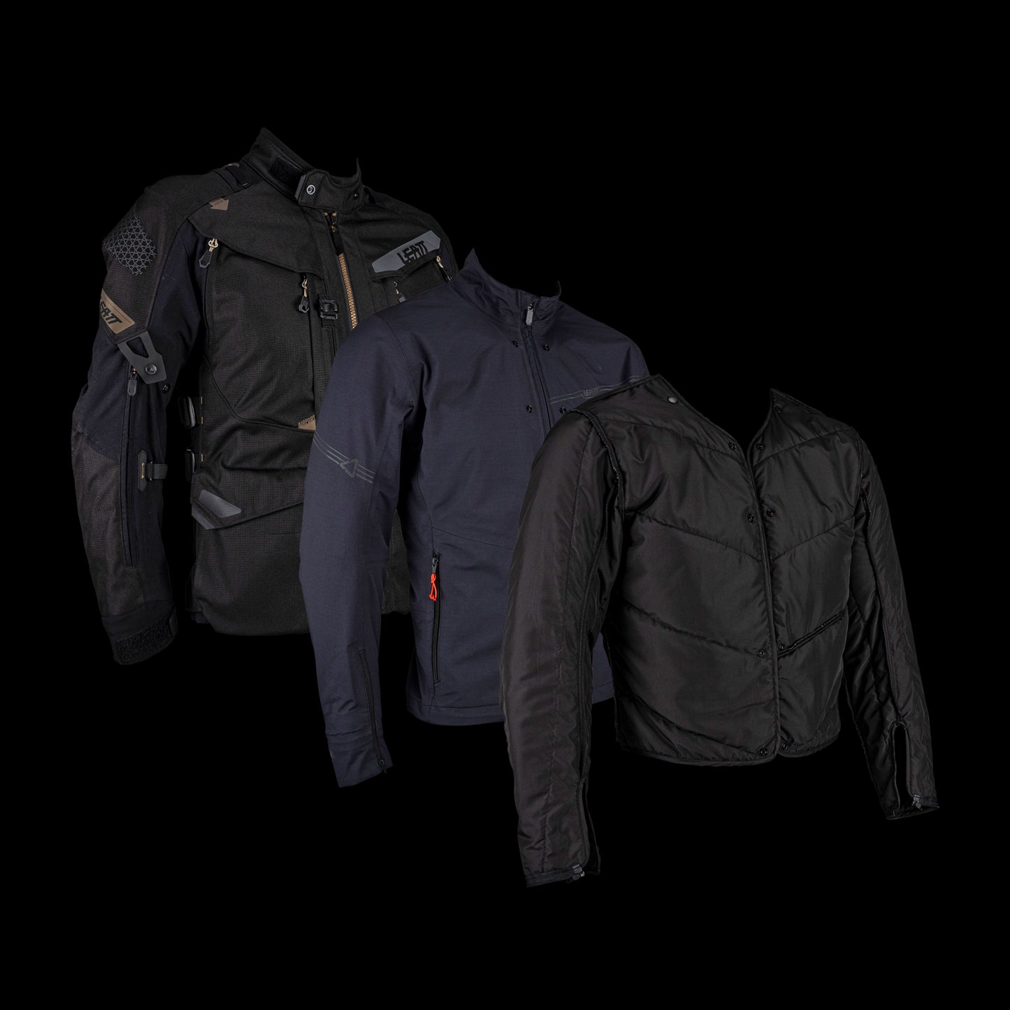 Leatt 2025 Adventure Multitour 7.5 Jacket Stealth