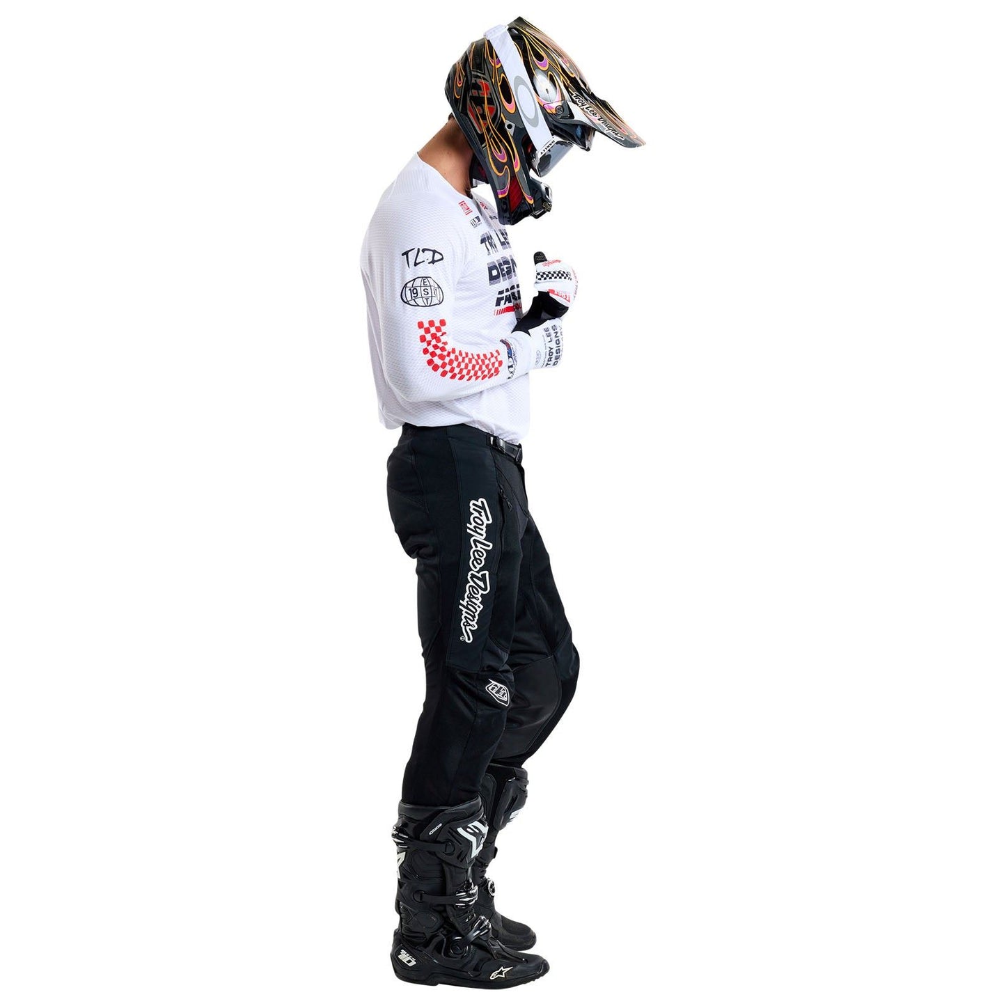 Troy Lee Designs Spring 2025 MX Combo Kit GP PRO AIR Factory White Black