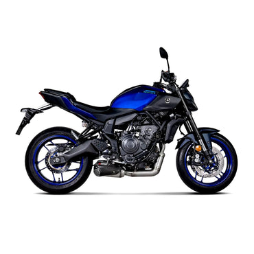 Akrapovic Stainless Steel Racing Line Full Exhaust System For Yamaha MT-07 ABS Pure 2023-2024