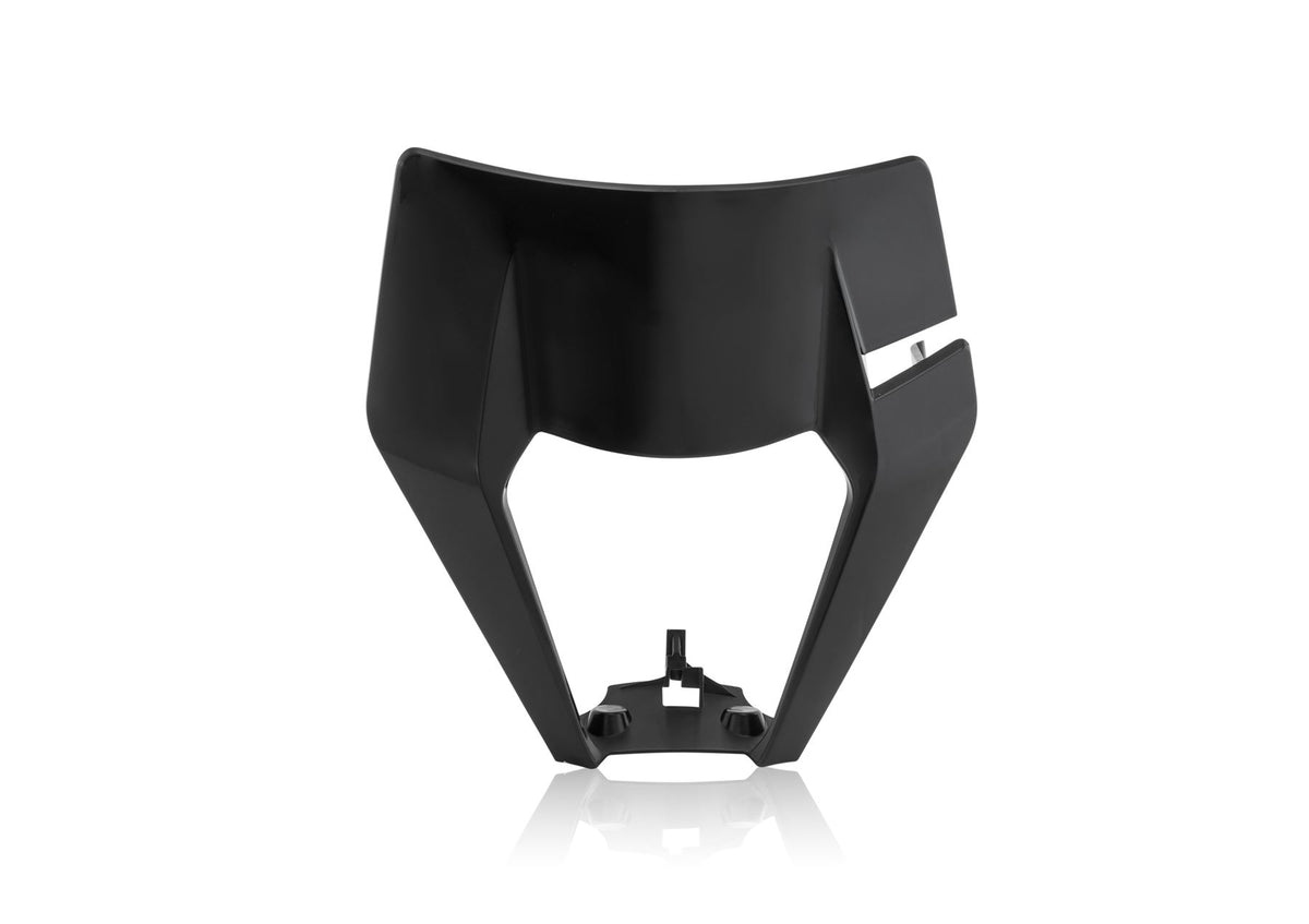 Acerbis Front Headlight Mask Black For KTM EXC 300 2017