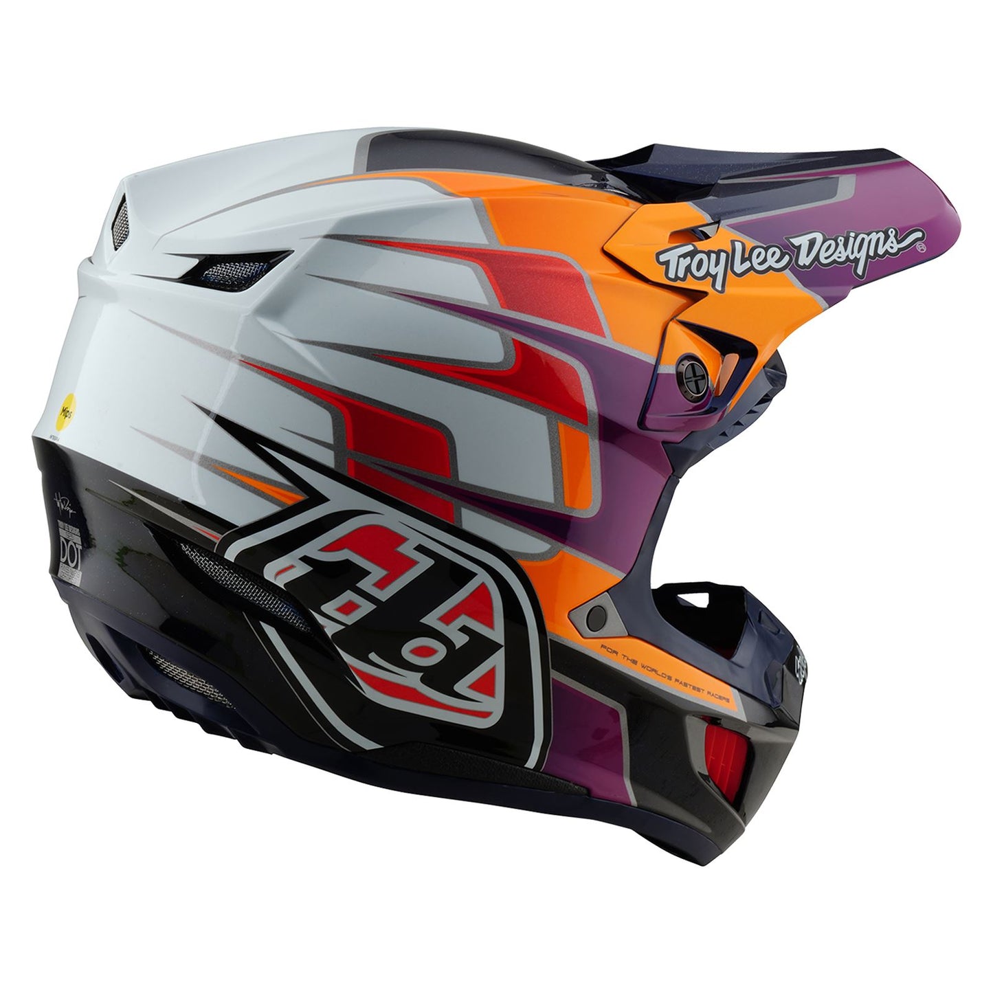 Troy Lee Designs Spring 2025 MX Helmet SE5 Carbon Speed Navy