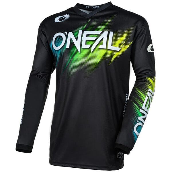 O'Neal 2025 Motocross Jersey Element Voltage Black Green