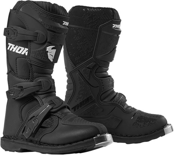Thor 2024 Youth Blitz XP Black Motocross Boots