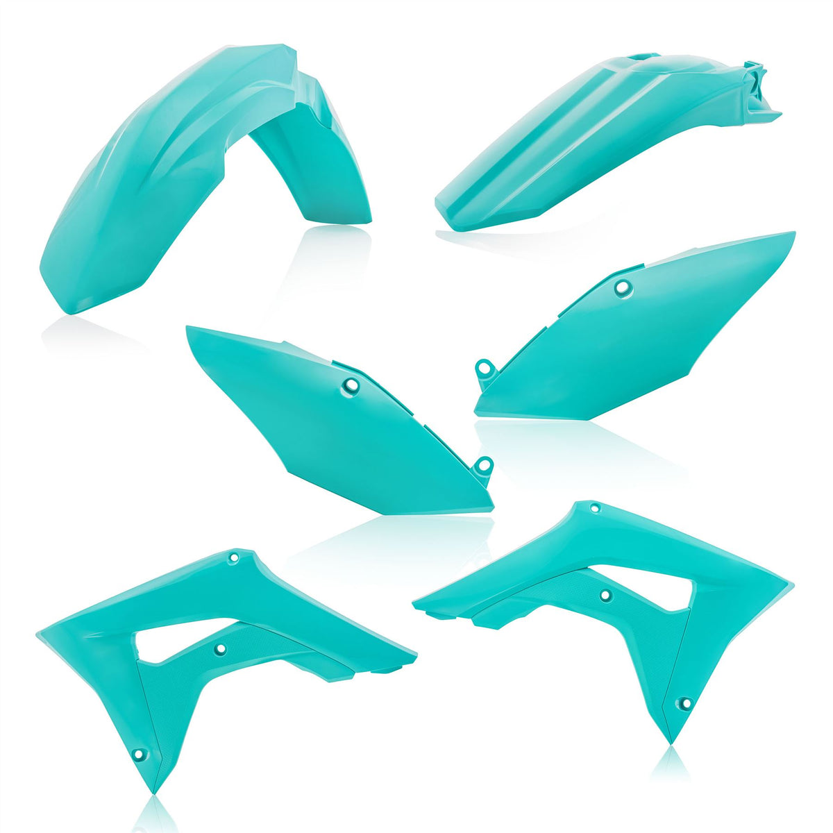 Acerbis Plastic Kit Verde 4 Green For HONDA CRF 250 R 2018-2021