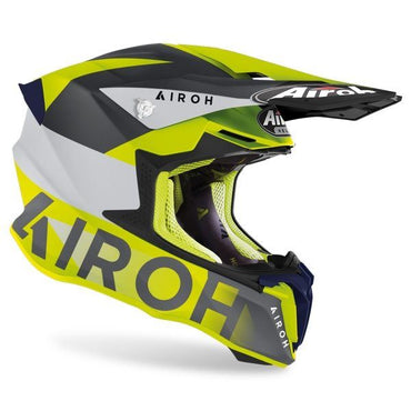 Airoh Helmet Twist 2.0 Lift Yellow Matt