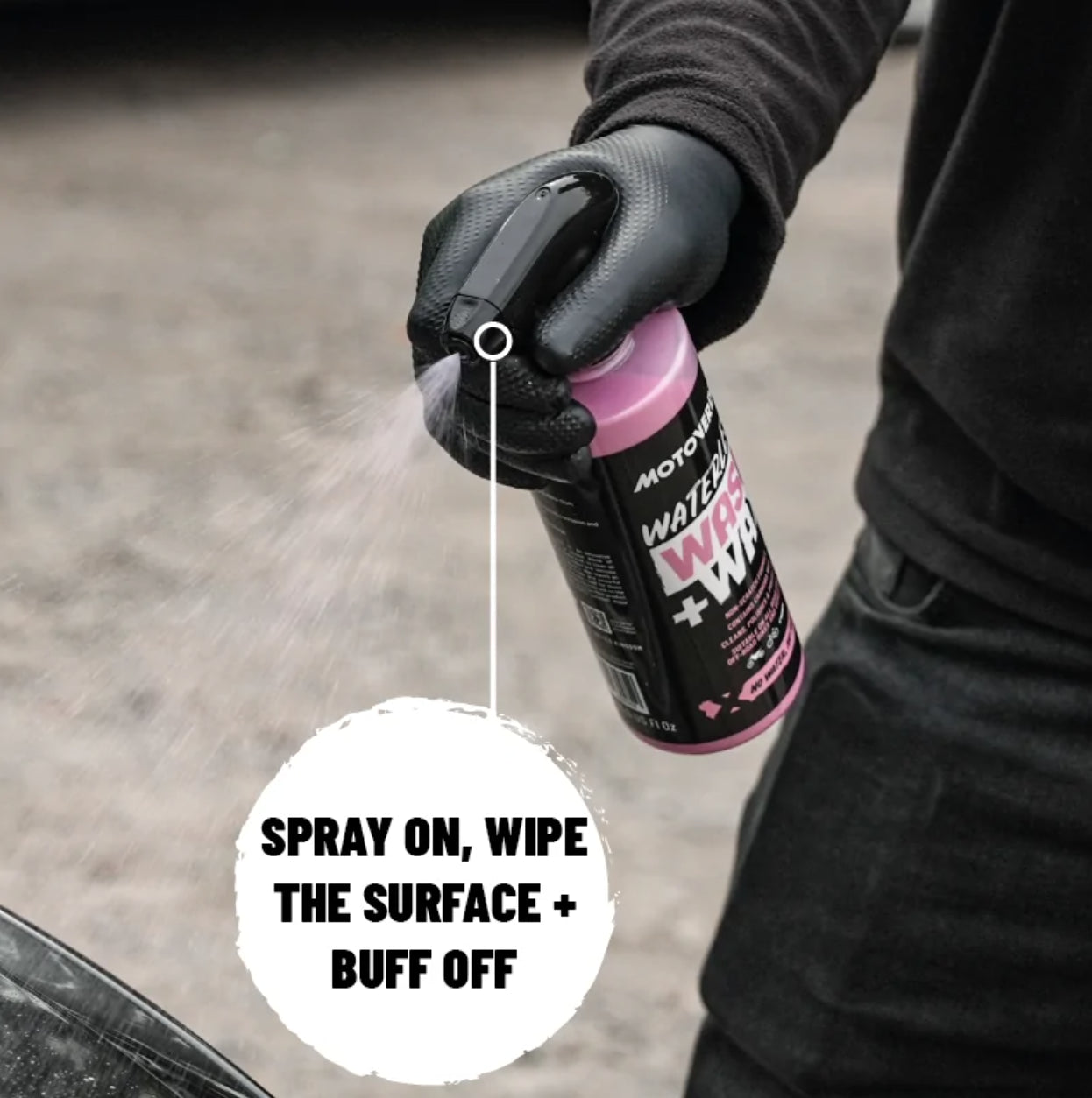 Motoverde Waterless Wash & Wax 500ML